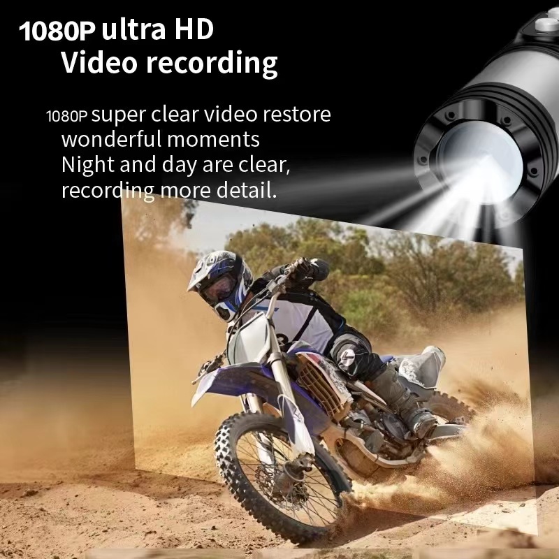 Helmet Camera 4K Wifi - Câmera de Ação 4K Anti-vibração para