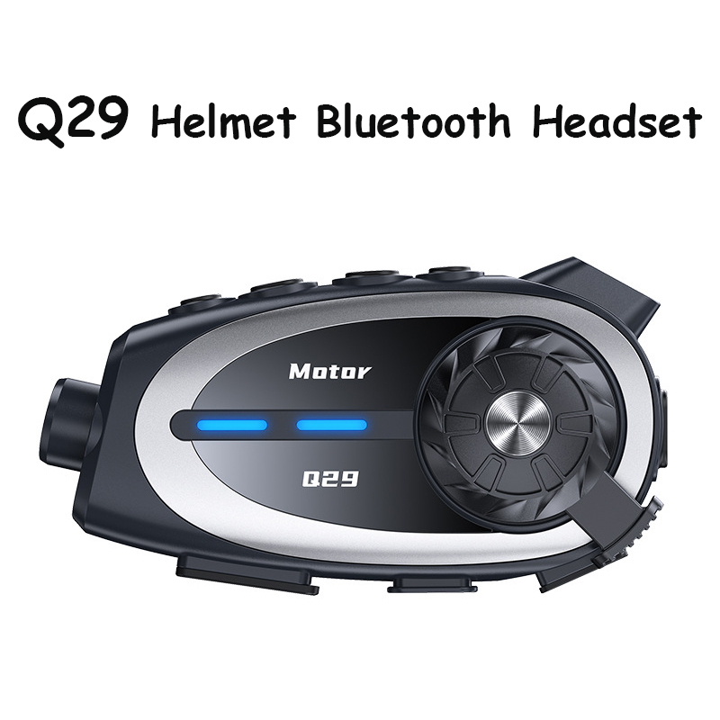 Helmet Communication System Camera - Q29 capacete da motocicleta fone de