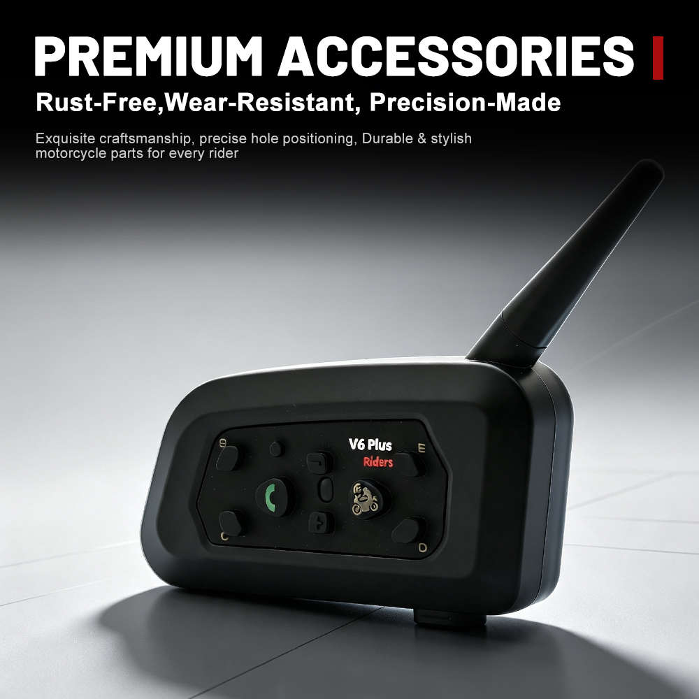 Motorcycle Helmet Intercom 6 Rider - Intercomunicador Bluetooth para Capacete de Motocicleta