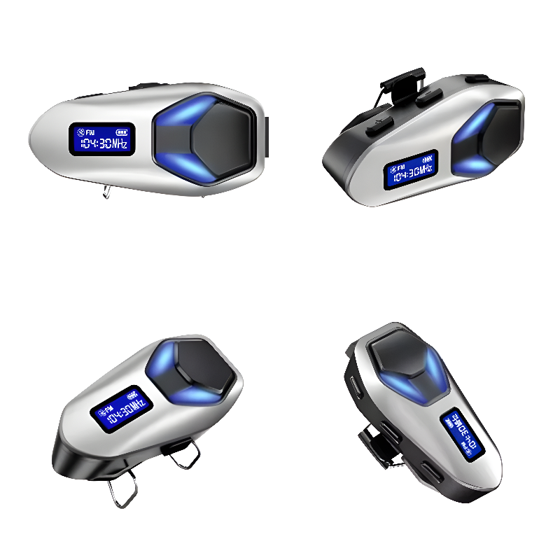 Helmet Bluetooth Headset Waterproof - Novo Fone de Ouvido Bluetooth 5.4