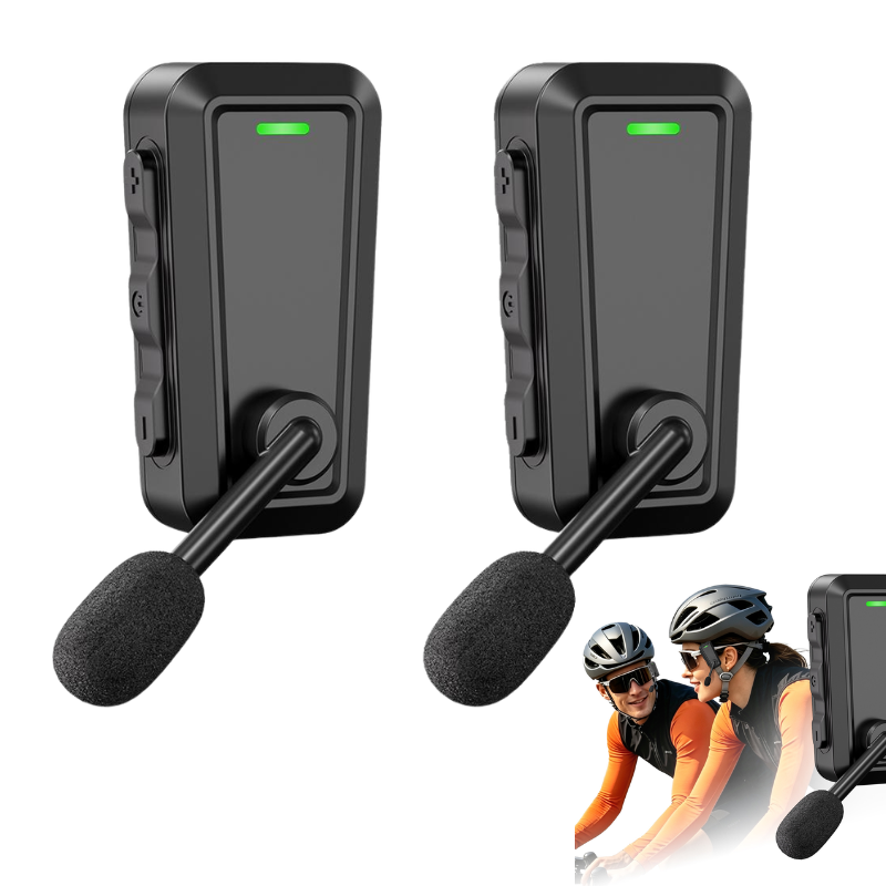 Helmet Bluetooth Headset Waterproof - Intercomunicador sem fio para capacete, fone