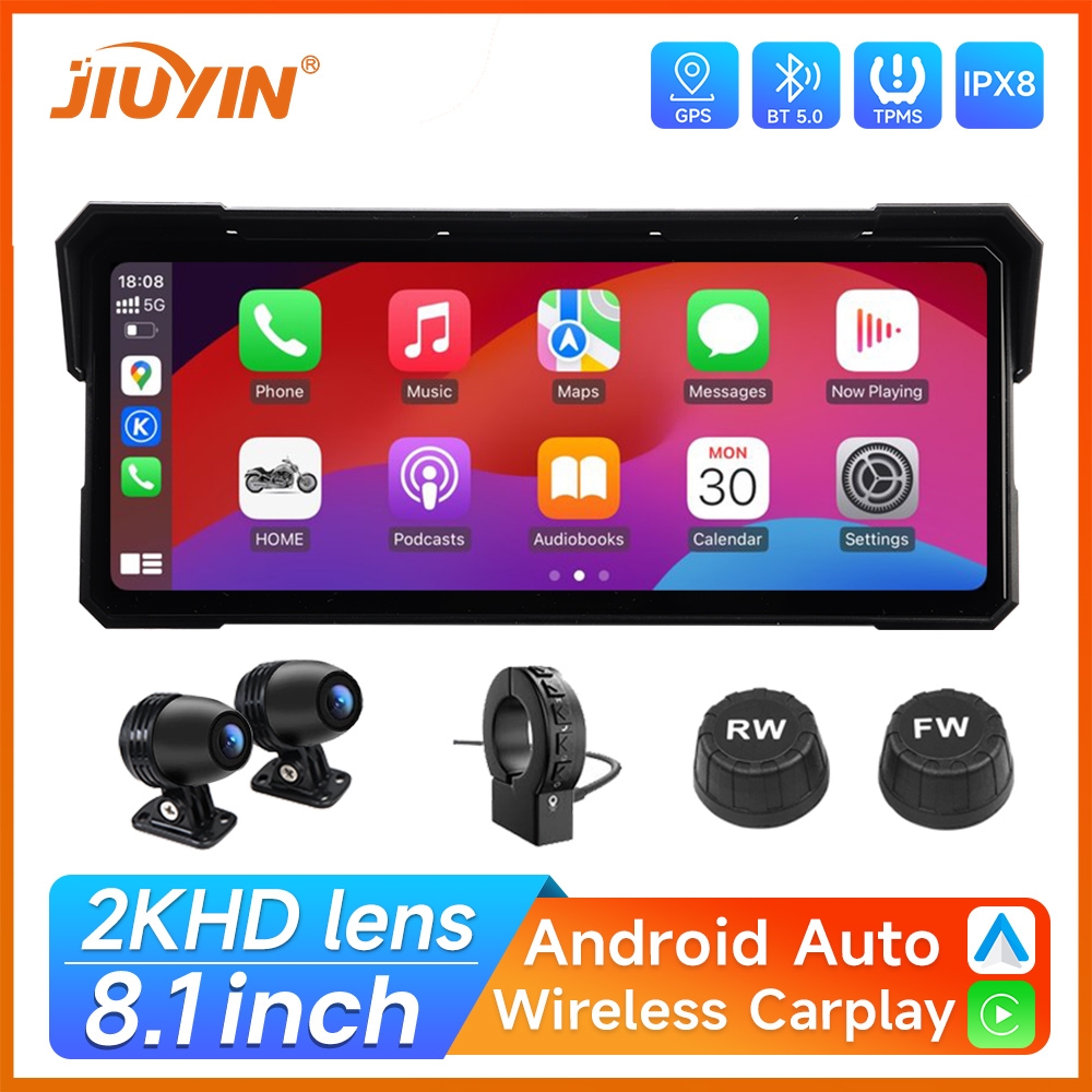 Motorcycle Gps Navigator Waterproof - Reprodutor multimídia para motocicletas com tela