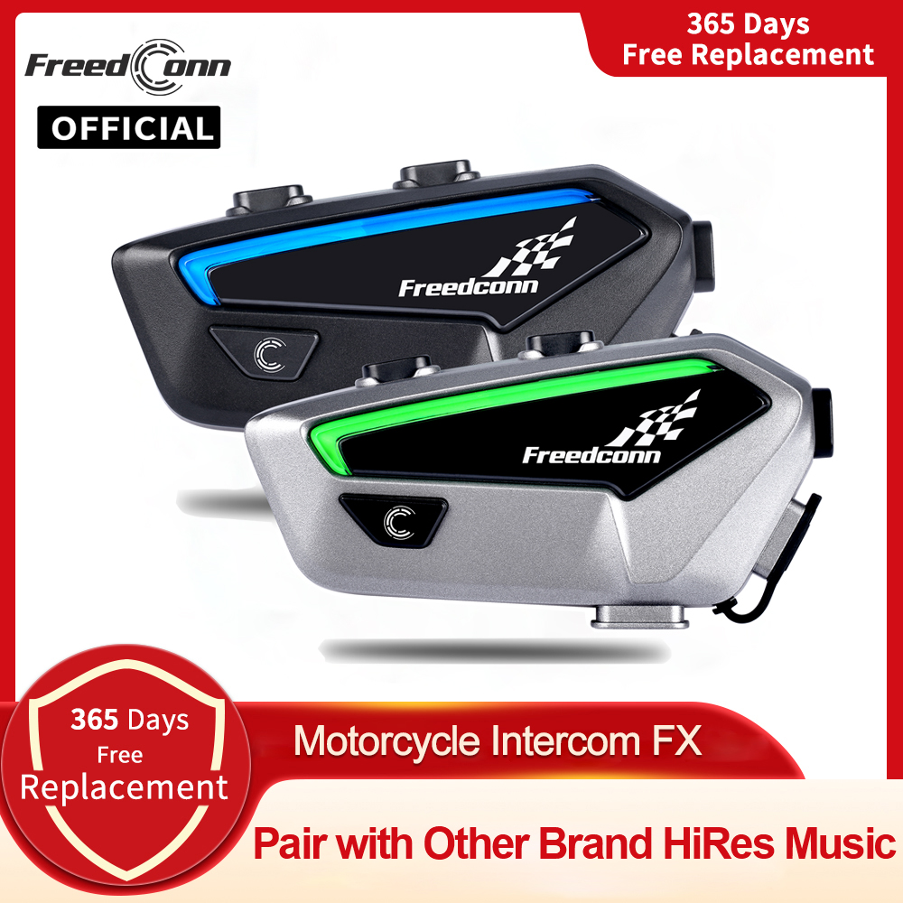 Motorcycle Helmet Intercom 6 Rider - Interfone para capacete de motocicleta, fone