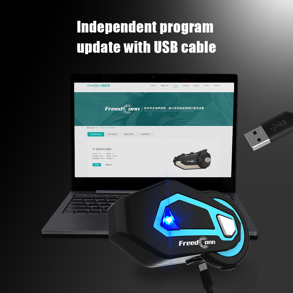 Freedconn-T Max Pro Intercomun - Motorcycle Helmet Intercom 6 Rider avaliação e preço