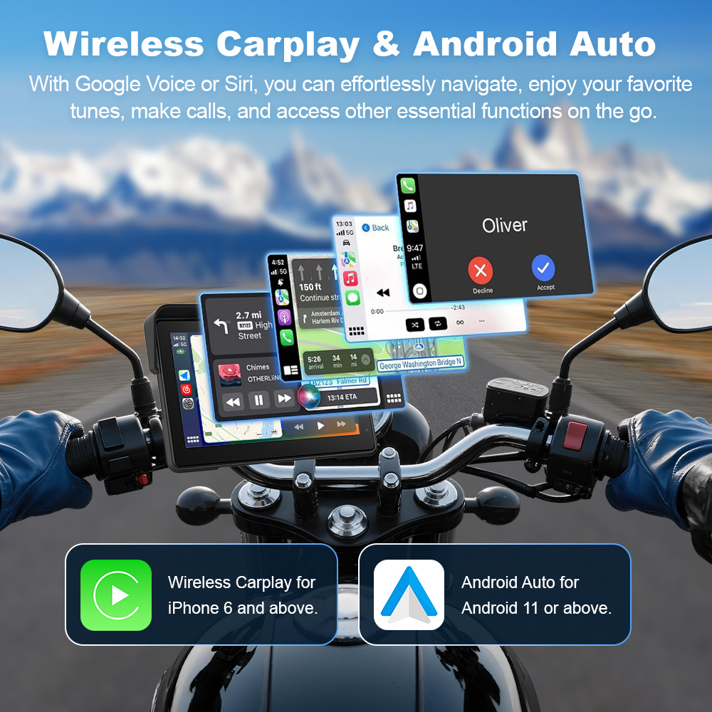 BEPOCAM Reprodutor Multimídia  - Motorcycle Gps Navigator Waterproof avaliação e preço