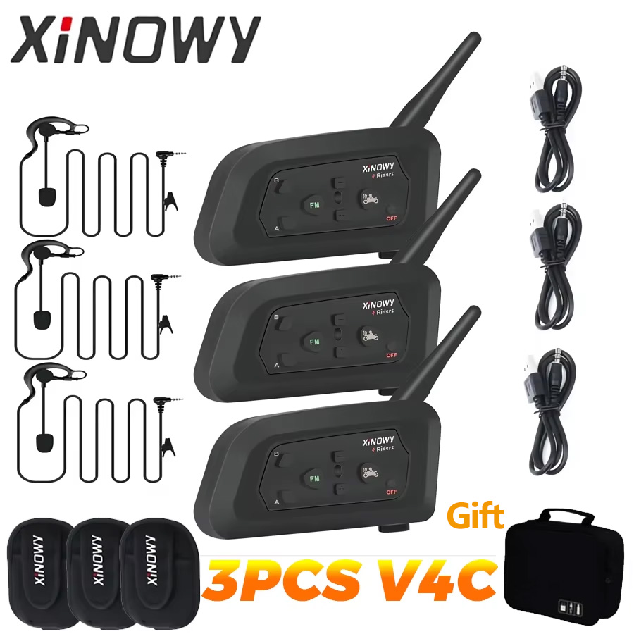 XiNOWy-Futebol Árbitro Interco - Bluetooth Headset Helmet 1000M avaliação e preço