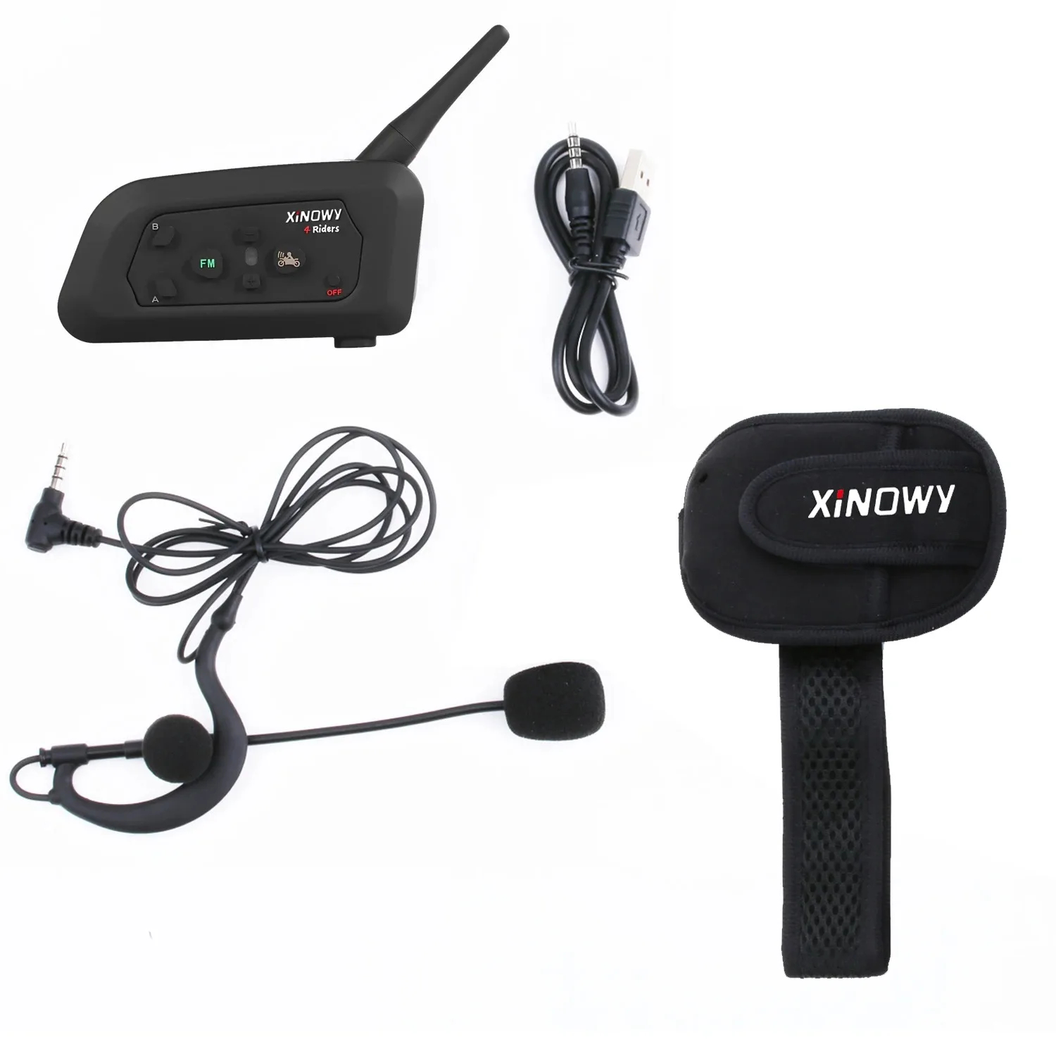 XiNOWy-Futebol Árbitro Interco - Bluetooth Headset Helmet 1000M avaliação e preço