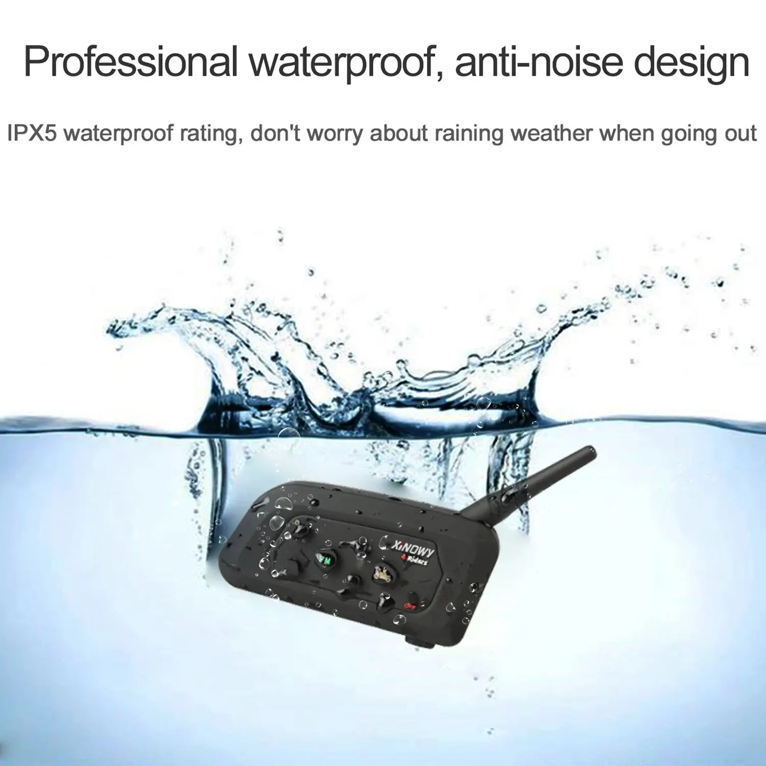 XINOWY 1-4PCS V4C Headset Full - Bluetooth Headset Helmet 1000M avaliação e preço