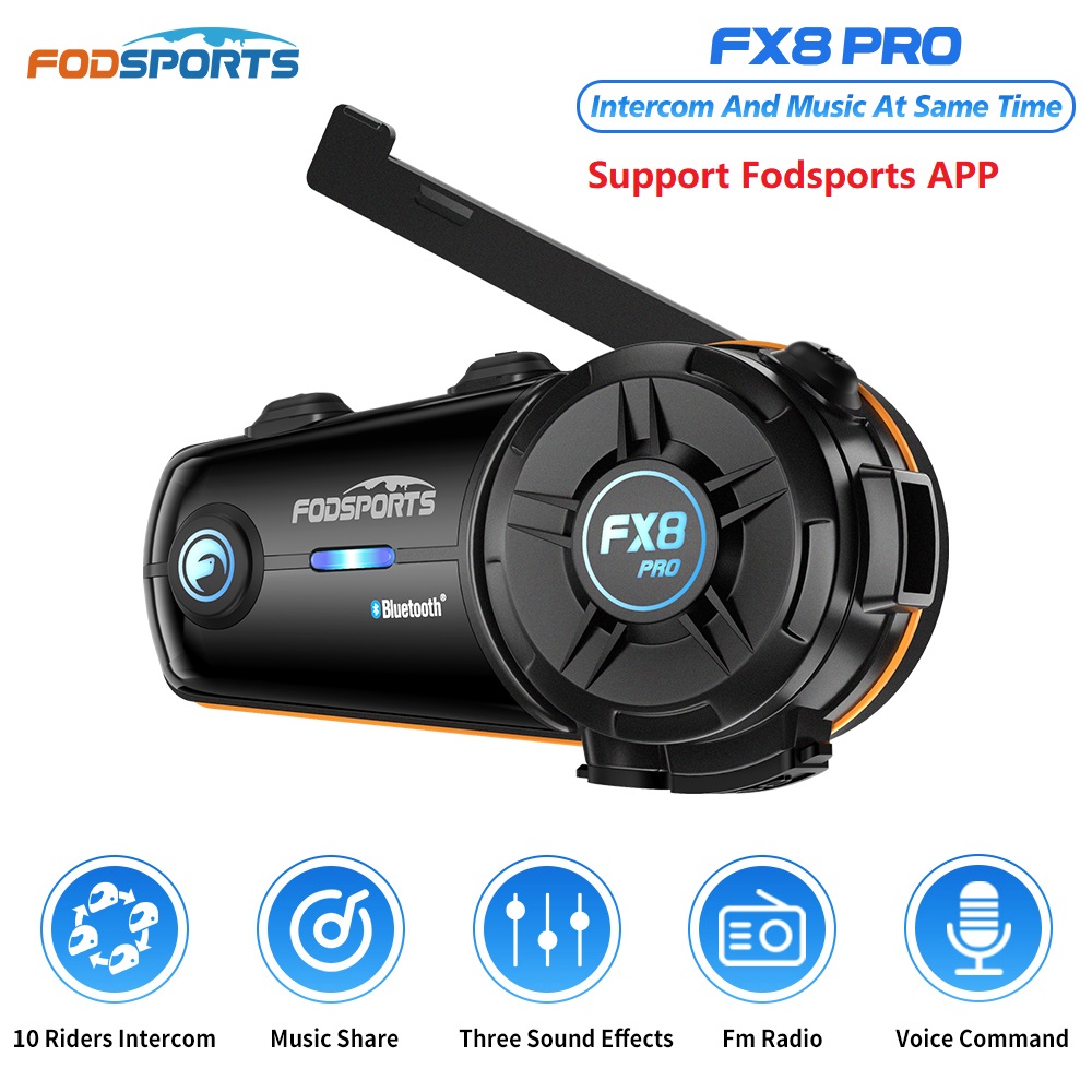 Intercomunicador Bluetooth par - Motorcycle Intercom With Fm Radio avaliação e preço