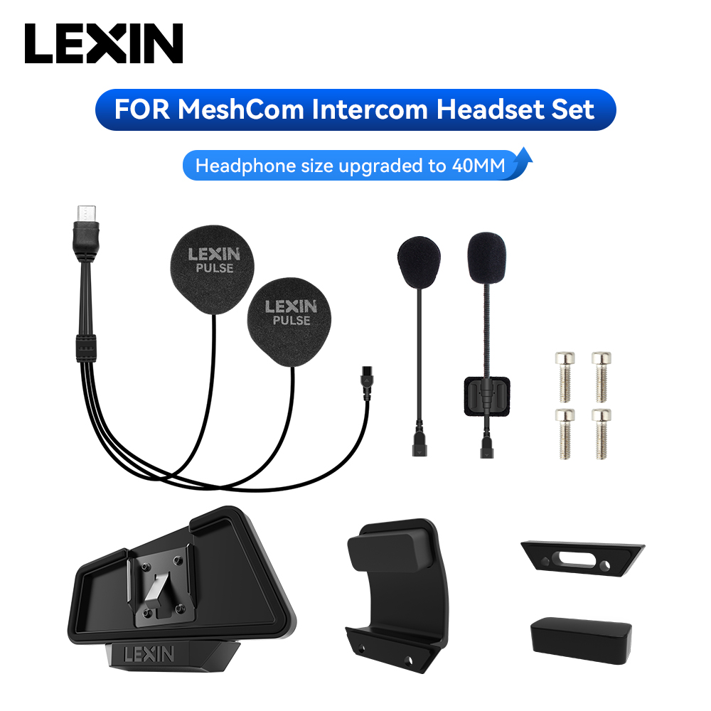 LEXIN-MeshCom Intercomunicador - Helmet Headset Noise Cancellation avaliação e preço