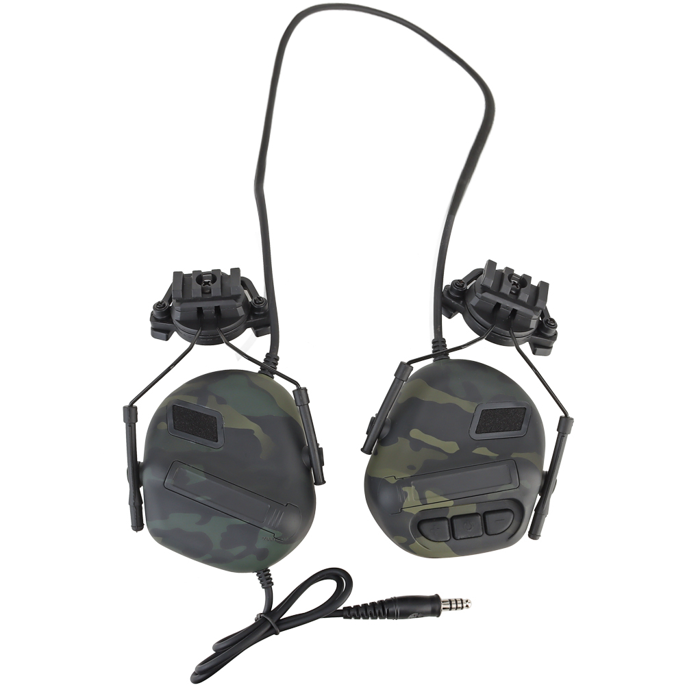 Lpred capacete tático fone de  - Helmet Headset Noise Cancellation avaliação e preço