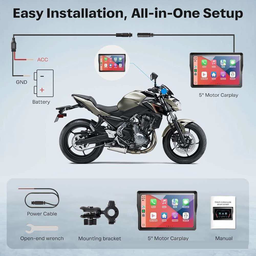 Acessórios para Motocicleta à  - Motorcycle Gps Navigator Waterproof avaliação e preço