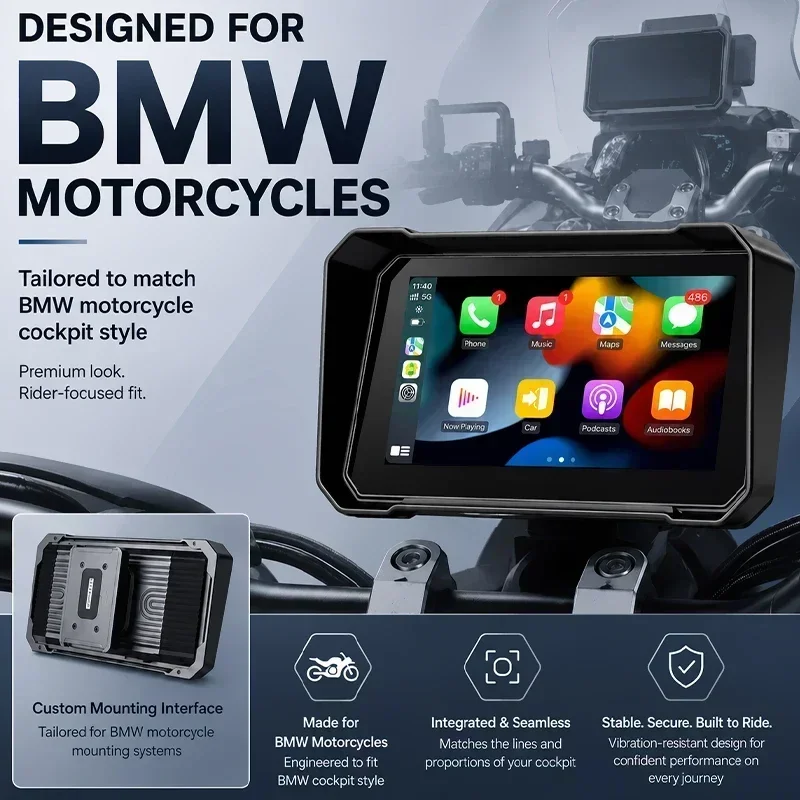 Navegação GPS Portátil Jansite - Motorcycle Gps Navigator Waterproof avaliação e preço