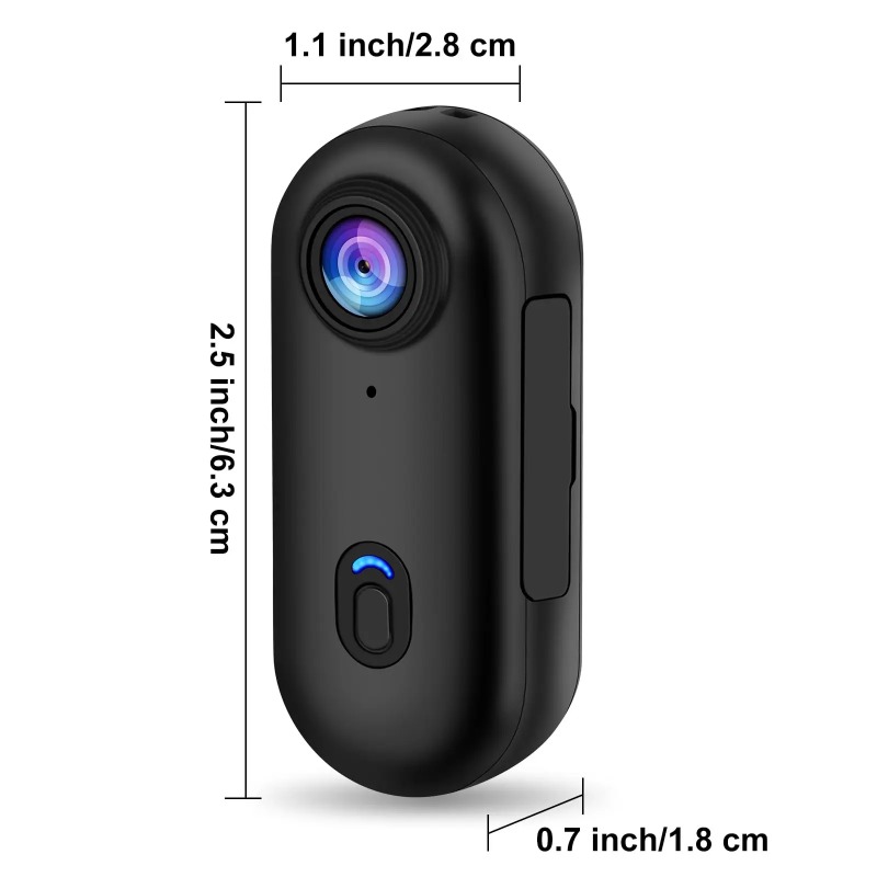 Mini câmera magnética de ação  - Helmet Camera 4K Wifi avaliação e preço