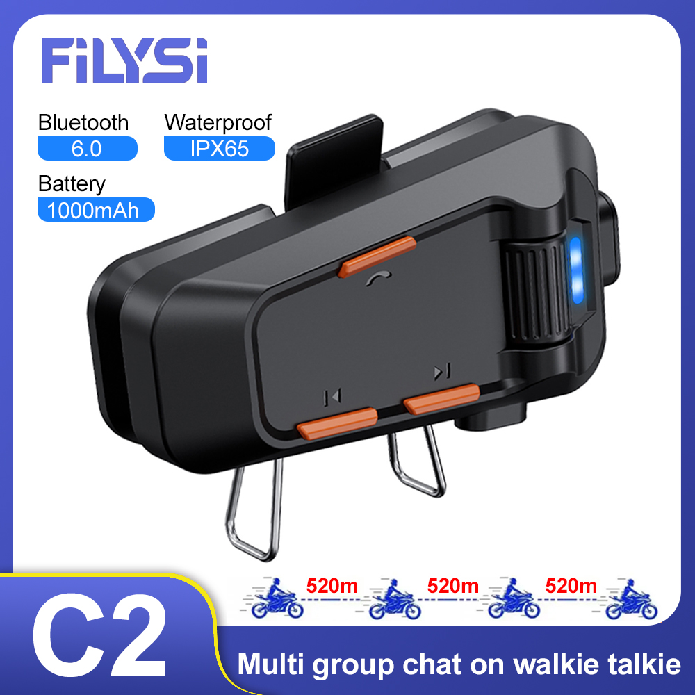 Intercomunicador Bluetooth par - Motorcycle Intercom With Fm Radio avaliação e preço