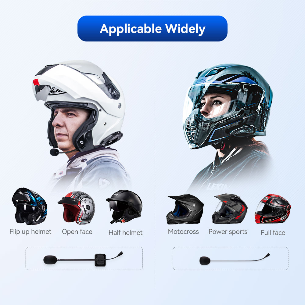 LEXIN-G2 motocicleta interfone - Bluetooth Headset Helmet 1000M avaliação e preço