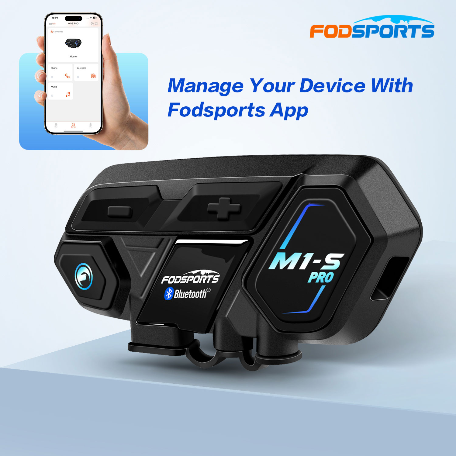 Intercomunicador Bluetooth par - Motorcycle Intercom Mesh 2000M avaliação e preço