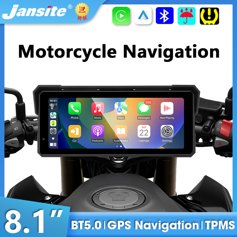 Ecrã de 8,1 polegadas para mot - Motorcycle Gps Navigator Waterproof avaliação e preço