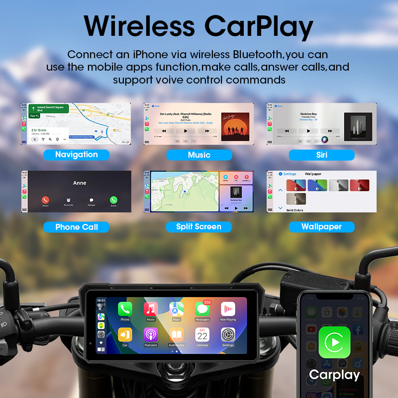 Ecrã de 8,1 polegadas para mot - Motorcycle Gps Navigator Waterproof avaliação e preço