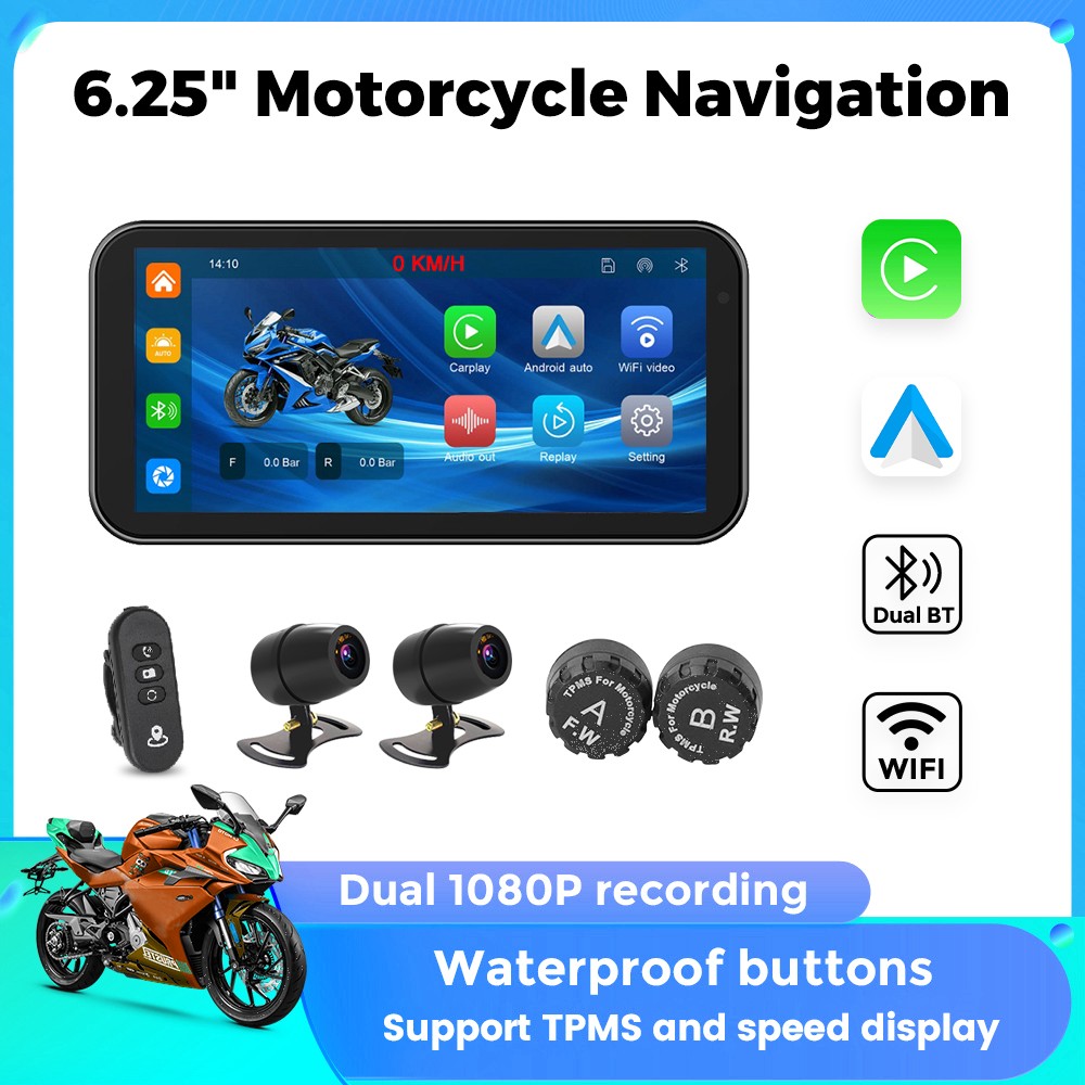 Navegação GPS Portátil para Mo - Motorcycle Gps Navigator Waterproof avaliação e preço