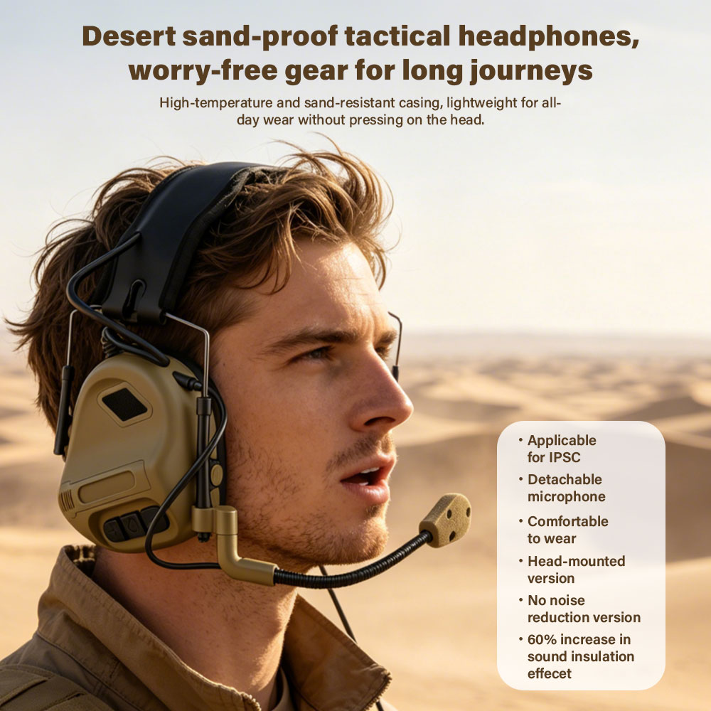 Fone de ouvido tático com redu - Helmet Headset Noise Cancellation avaliação e preço