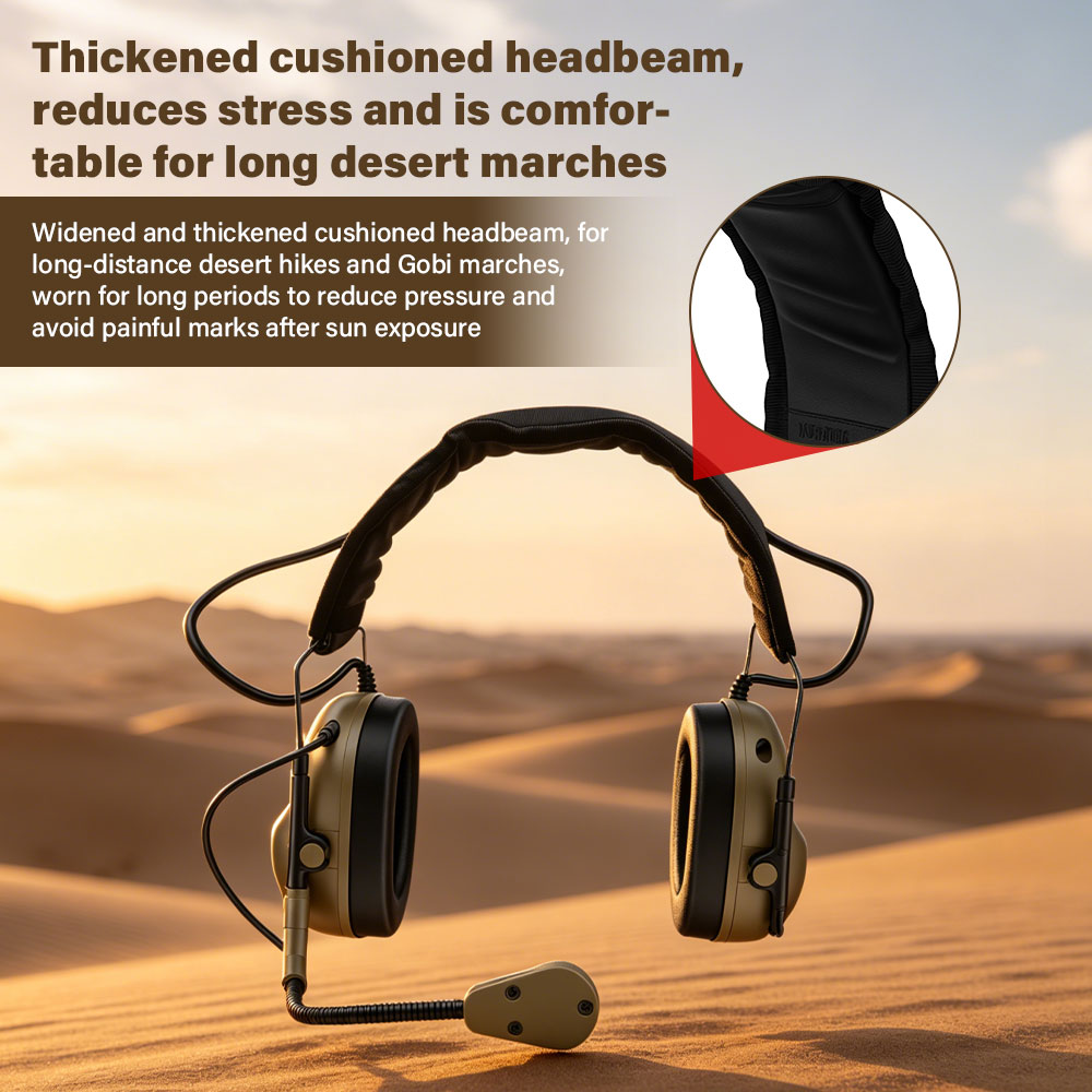 Fone de ouvido tático com redu - Helmet Headset Noise Cancellation avaliação e preço