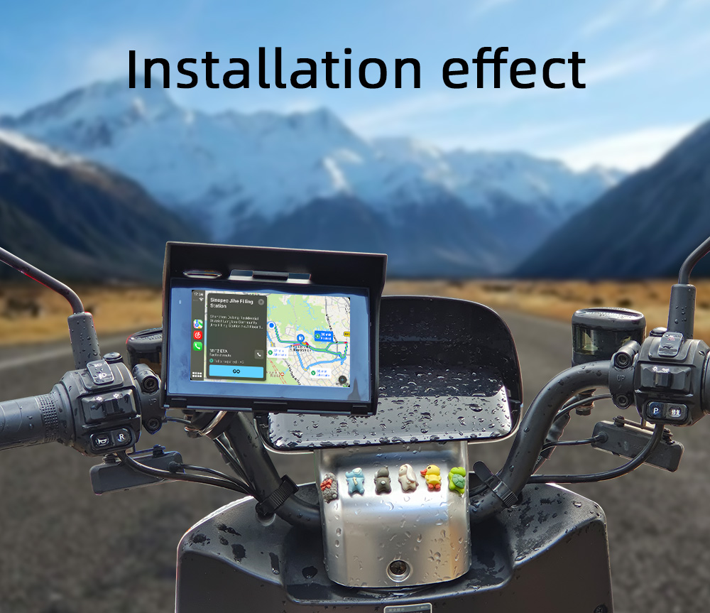 Tela sensível ao toque de 5 po - Motorcycle Gps Navigator Waterproof avaliação e preço