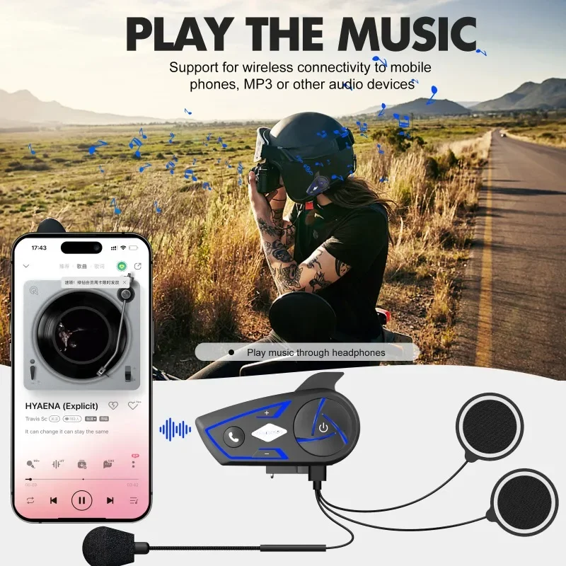 Intercomunicador para capacete - Helmet Bluetooth Headset Waterproof avaliação e preço