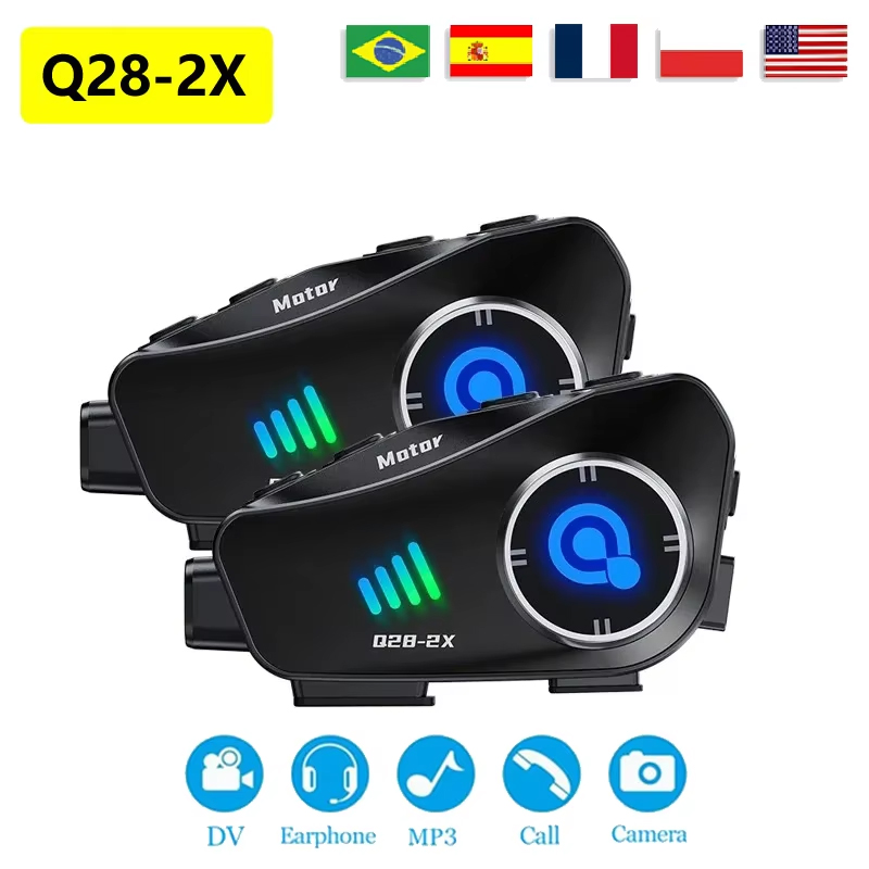 O novo capacete de motocicleta - Bluetooth Headset Helmet 1000M avaliação e preço