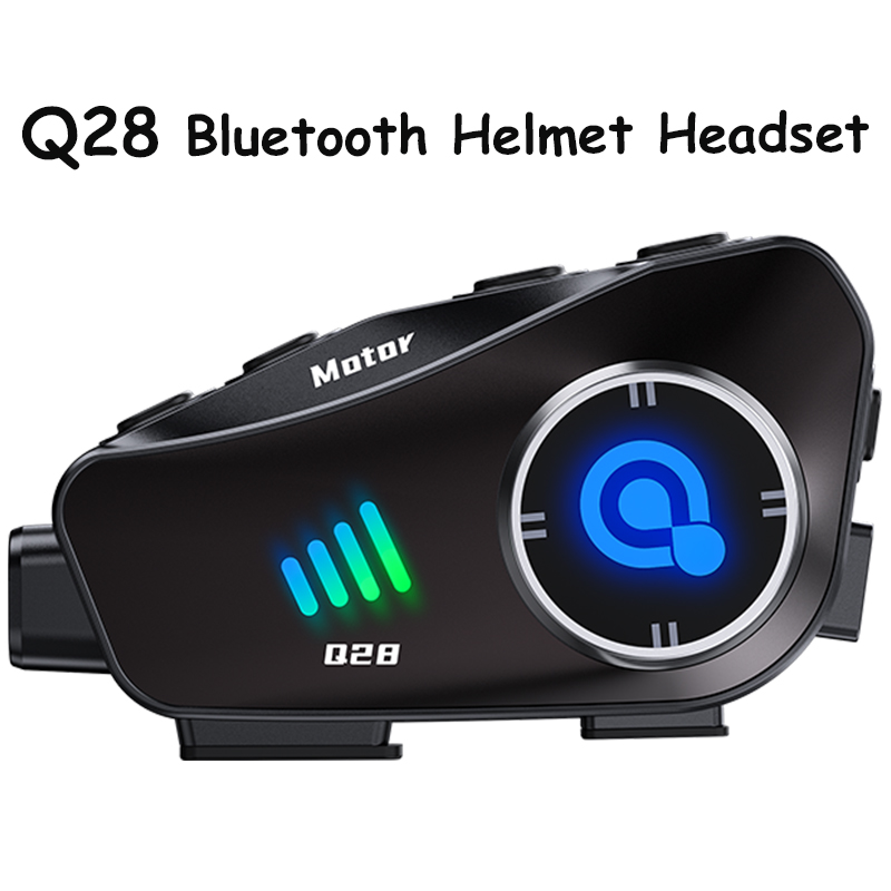 Q28 bluetooth capacete da moto - Helmet Communication System Camera avaliação e preço