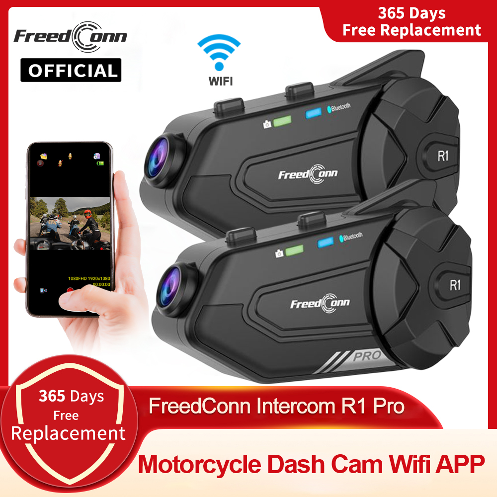 Freedconn R1 PRO Capacete de m - Motorcycle Helmet Intercom 6 Rider avaliação e preço